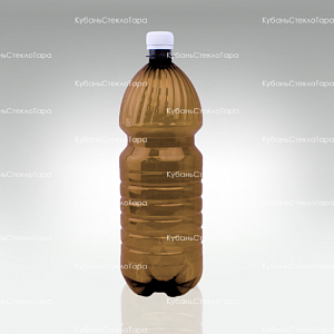 Бутылка ПЭТ 1,5 коричневая с колпачком (28) оптом и по оптовым ценам в Волгограде