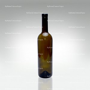 Бутылка 0,750 Бордо оливковая  (20/21/23) стекло оптом и по оптовым ценам в Волгограде