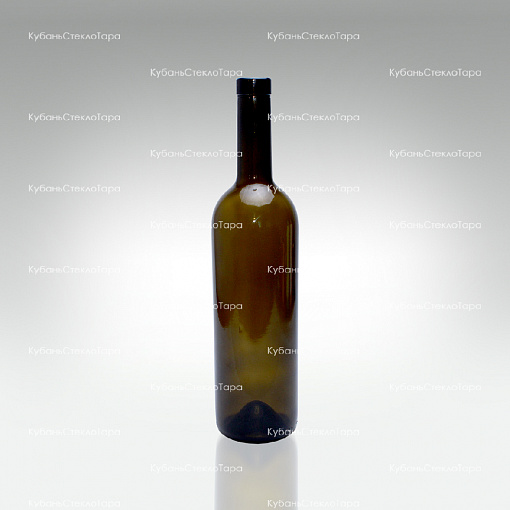 Бутылка 0,750 Бордо оливковая  (20/21/23) стекло оптом и по оптовым ценам в Волгограде