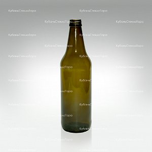 Бутылка 0,500 Варшава кронен оливковая стекло оптом и по оптовым ценам в Волгограде