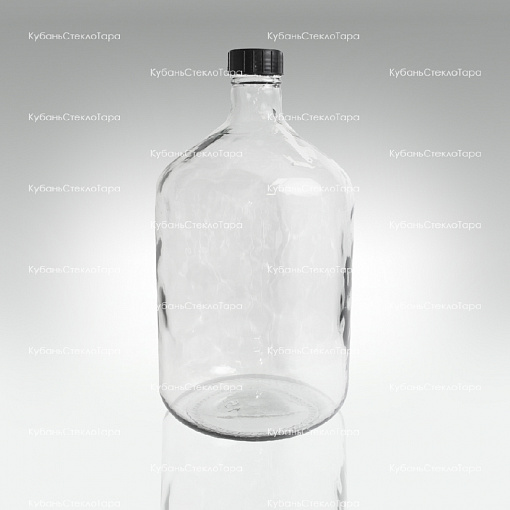 Бутыль 15,0 л Казацкий (прозрачный) стеклянный оптом и по оптовым ценам в Волгограде