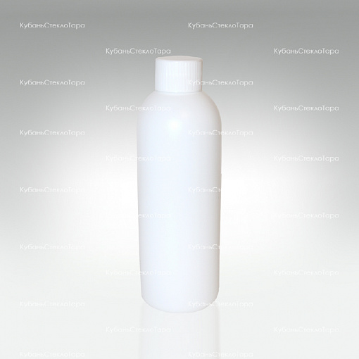 Флакон 0,200 л пластик белый (Din 24/410) оптом и по оптовым ценам в Волгограде