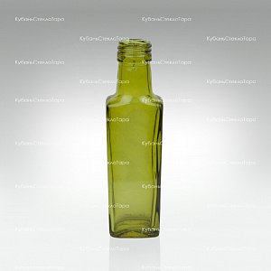 Бутылка 0,100  Гранит ВИНТ (28) Оливковая стекло оптом и по оптовым ценам в Волгограде