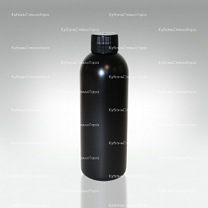 Флакон 0,200 л пластик черный (Din 24/410) оптом и по оптовым ценам в Волгограде