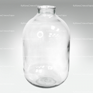 Бутыль 15,0 л (110) прозрачный стеклянный с крышкой оптом и по оптовым ценам в Волгограде