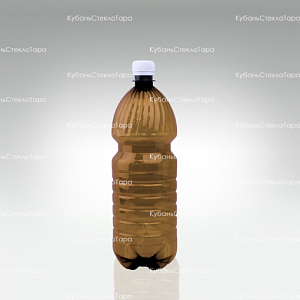 Бутылка ПЭТ 1,0 коричневая с колпачком (28) оптом и по оптовым ценам в Волгограде