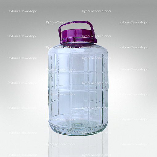 Бутыль (банка) стеклянный "фиолетовая" 16 л оптом и по оптовым ценам в Волгограде