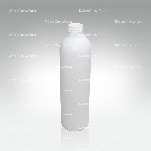 Флакон 0,250 л пластик белый (Din 24/410) оптом и по оптовым ценам в Волгограде