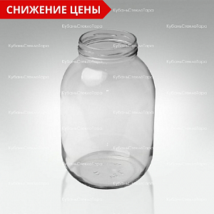 Стеклобанка 2,0 ТВИСТ (82) банка стеклянная оптом и по оптовым ценам в Волгограде