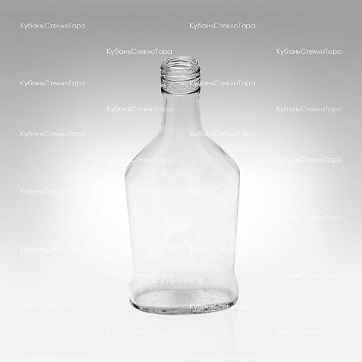 Бутылка 0,250 л "Фляжка"  (28) стекло оптом и по оптовым ценам в Волгограде