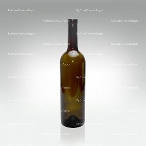 Бутылка 0,750 Бордо оливковая (П-29-А4) стекло оптом и по оптовым ценам в Волгограде