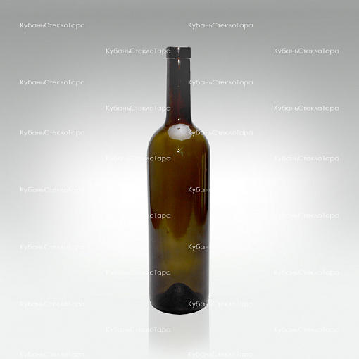 Бутылка 0,750 Бордо оливковая (П-29-А4) стекло оптом и по оптовым ценам в Волгограде