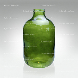Бутыль 10 ТВИСТ (82) (зеленый) стеклянный оптом и по оптовым ценам в Волгограде