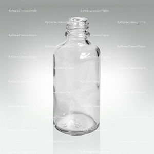 Флакон для капель 0,050 л (18) прозрачное стекло оптом и по оптовым ценам в Волгограде