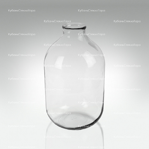Бутыль СКО 10л (прозрачный) стеклянный оптом и по оптовым ценам в Волгограде