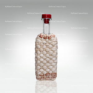Бутылка 0,500 л. «Хуторок» (Оплетенная) стекло оптом и по оптовым ценам в Волгограде