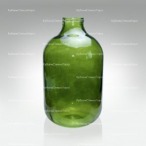 Бутыль 10 ТВИСТ (100) (зеленый) стеклянный оптом и по оптовым ценам в Волгограде