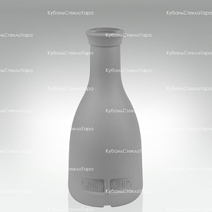 Бутылка 0,200-BELL (19*21) стекло серая матовая оптом и по оптовым ценам в Волгограде